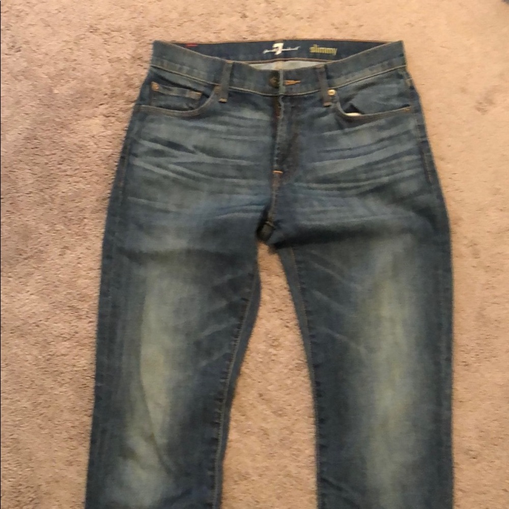 7 For All Mankind Men’s Slimmy Jeans - Picture 5 of 10